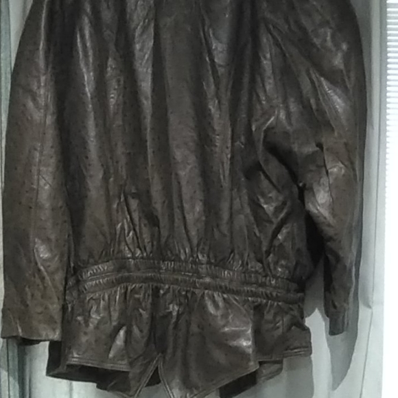 Vintage Double Breasted PCFL Leather Jacket - Picture 7 of 8